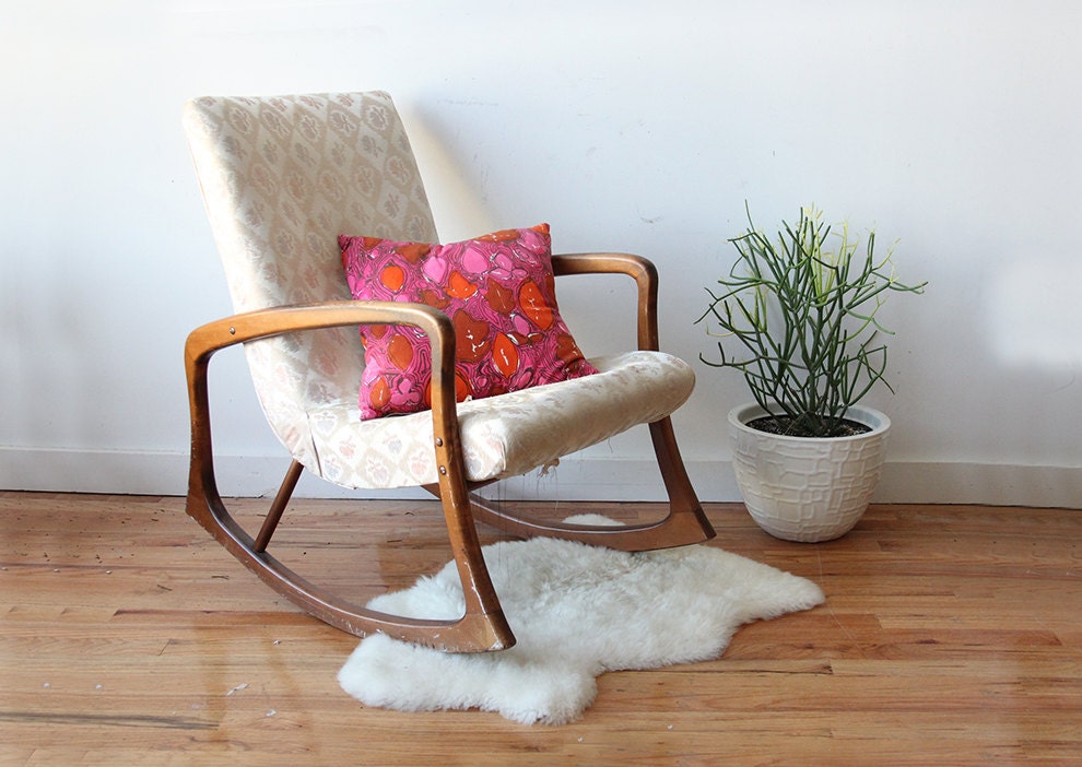 Danish Modern Rocking Chair