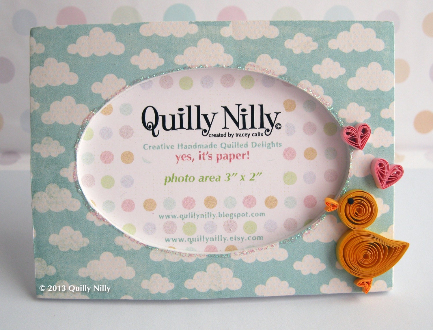 Little Ducky Mini Frame, Ready to Ship