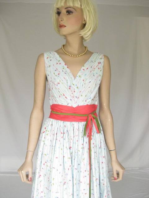 Vintage 50s Cotton Sundress