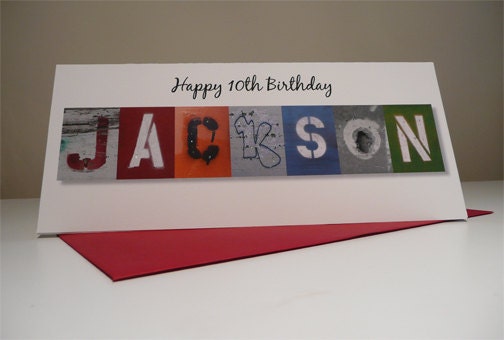 Custom Name Birthday, Graduation