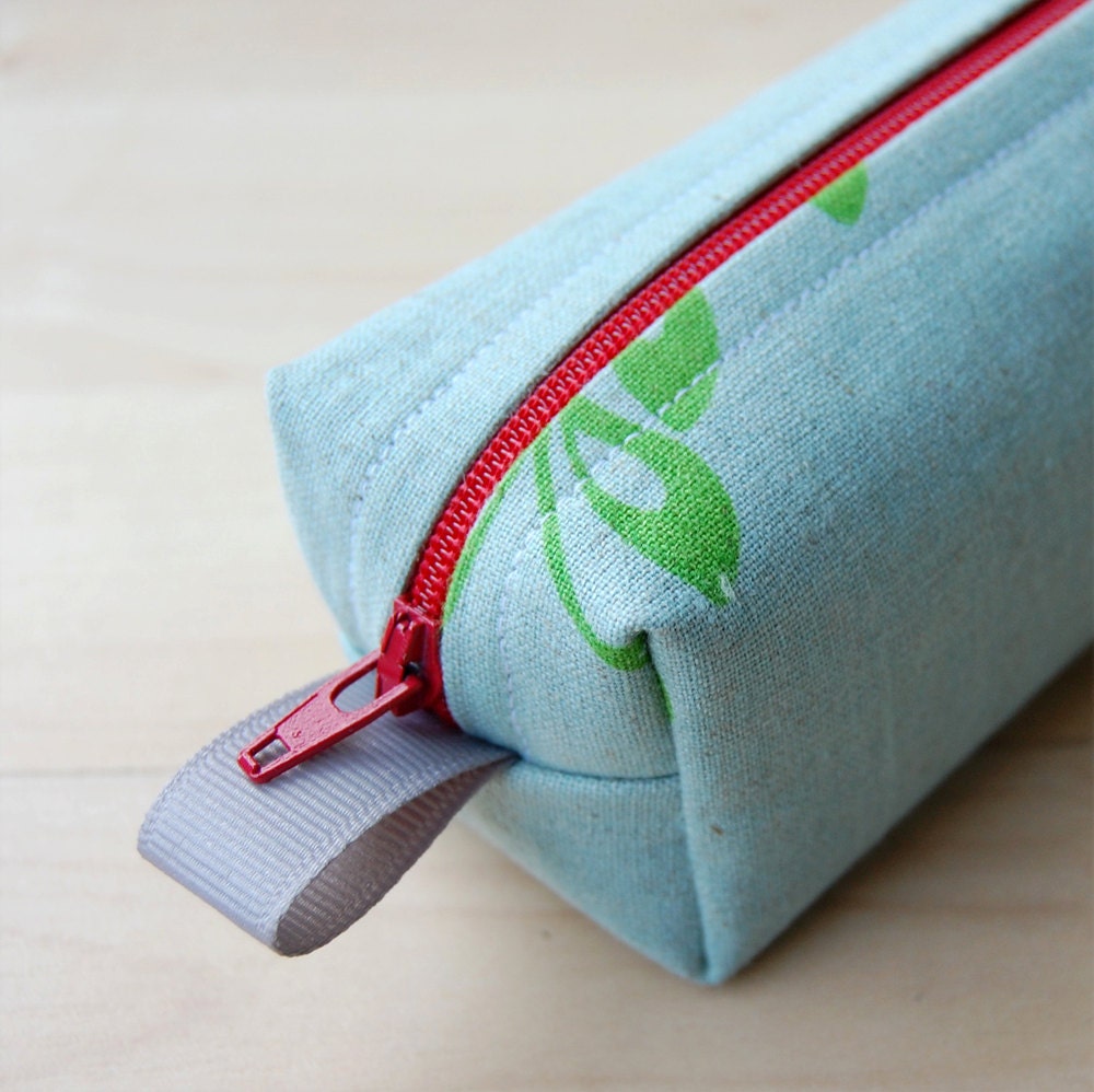 Birds of Paradise Sm CA Roll (makeup or pencil case)