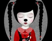 Sweets - Digital Illustration Art Print 10x8