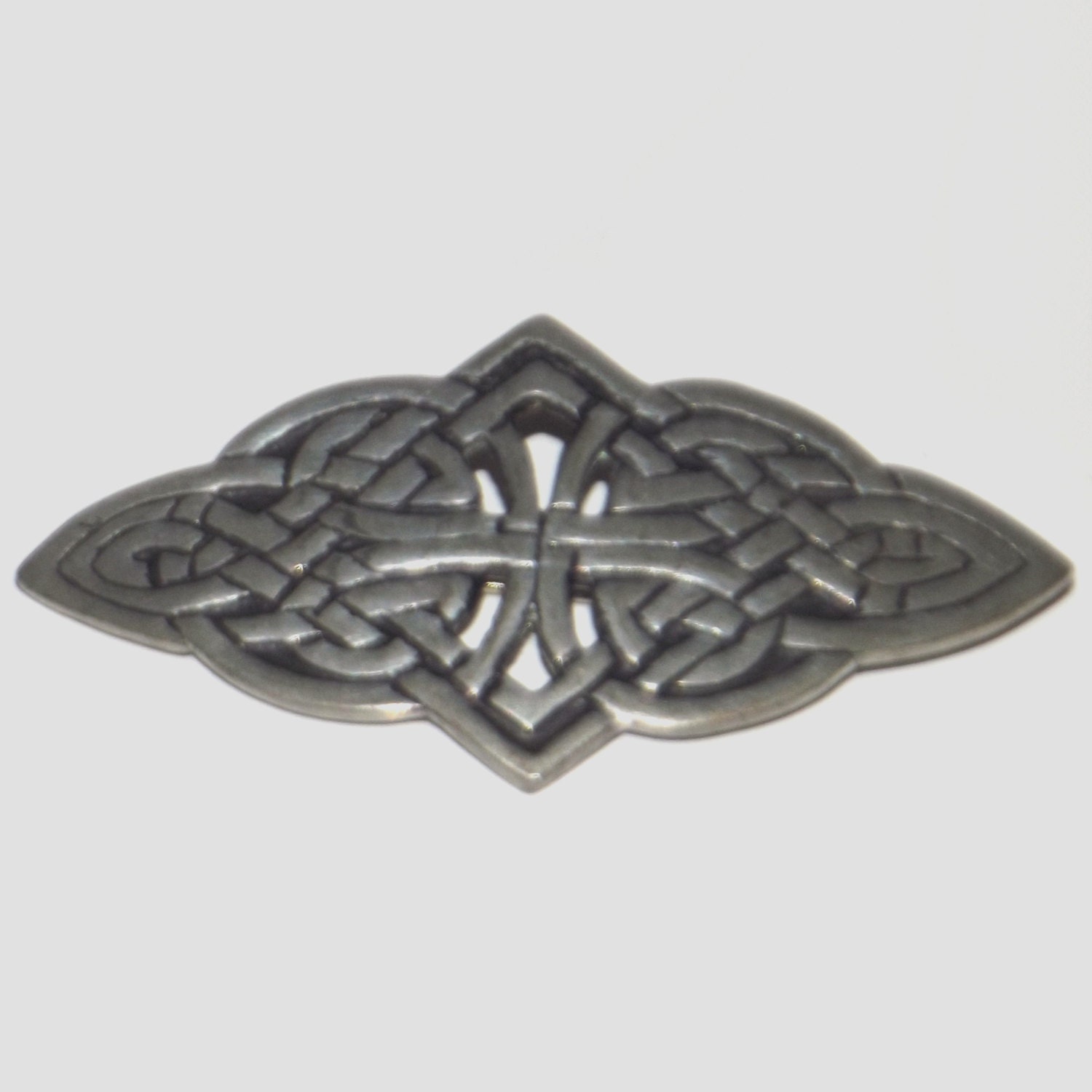 1980s Celtic design brooch / 80s vintage Irish pin / Courtney Davis Brooch