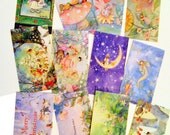 Mini Card Set, Set of twelve cards plus two bonus cards.