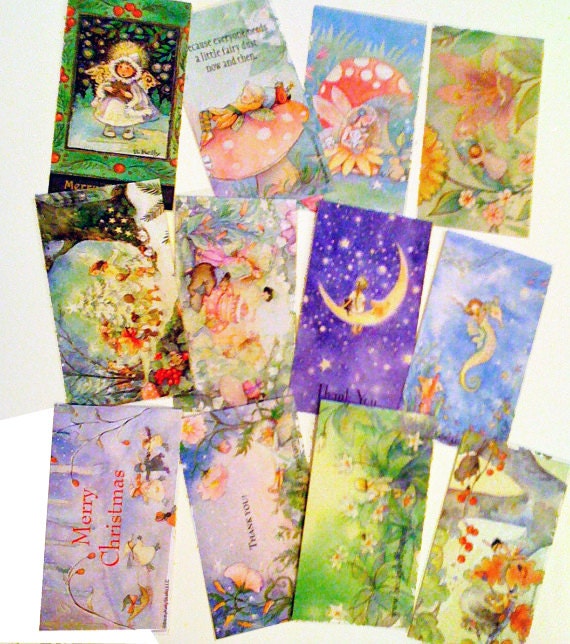 Mini Card Set, Set of twelve cards plus two bonus cards.