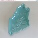 Memorial Day Sale Vintage Maine lobster Royal Haeger ashtray turquoise or aqua blue