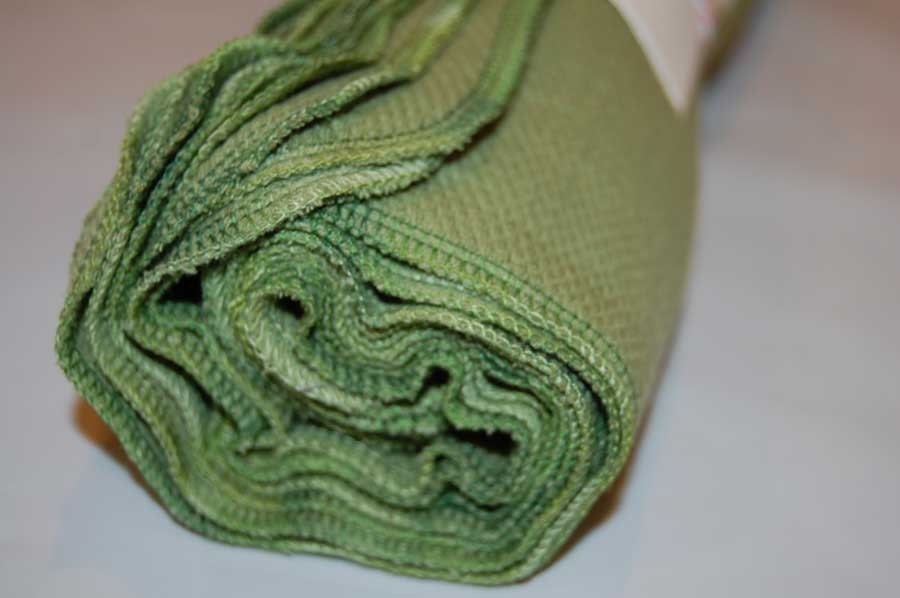13 Regular Size Hand Dyed Bird-E Towels (unpaper towel) Asparagus Green
