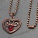 My Metal Heart Copper Necklace