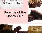 Brownie of the Month Club - 12 Month Subscription