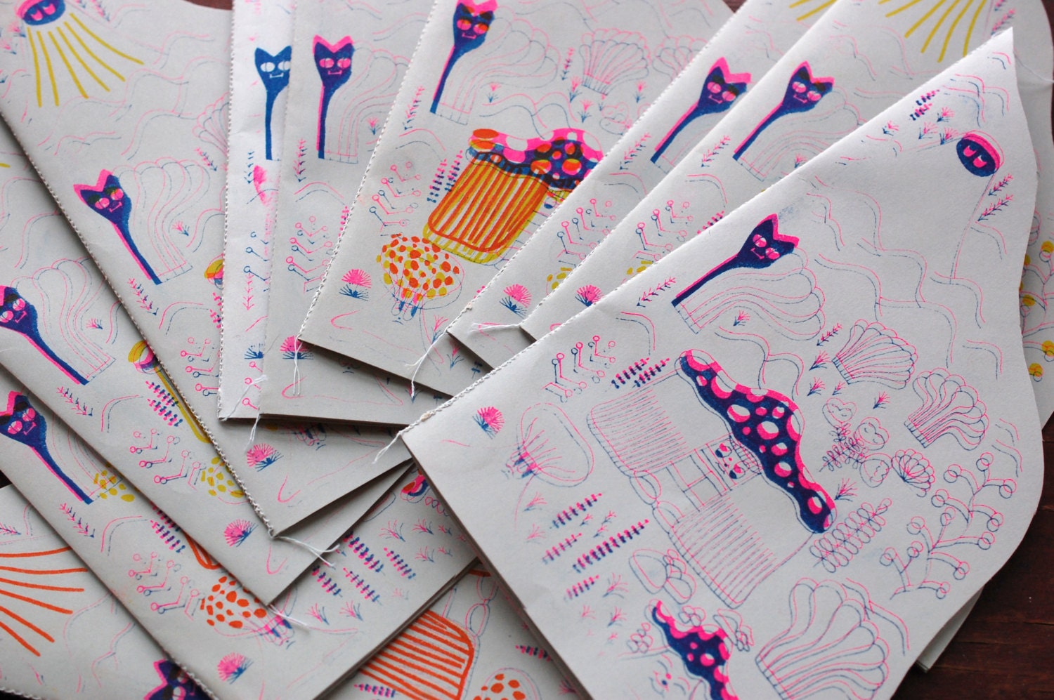 Untitled Collection of Drawings - Zine - Dizzy Edition of 98