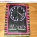 SALE LEARN TO Tell Time Chalkboard Roll Or Flash Card 5x7 The More You Buy The Better Your Price