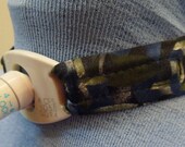 Trach tie-band  -poly blend multi dark colors