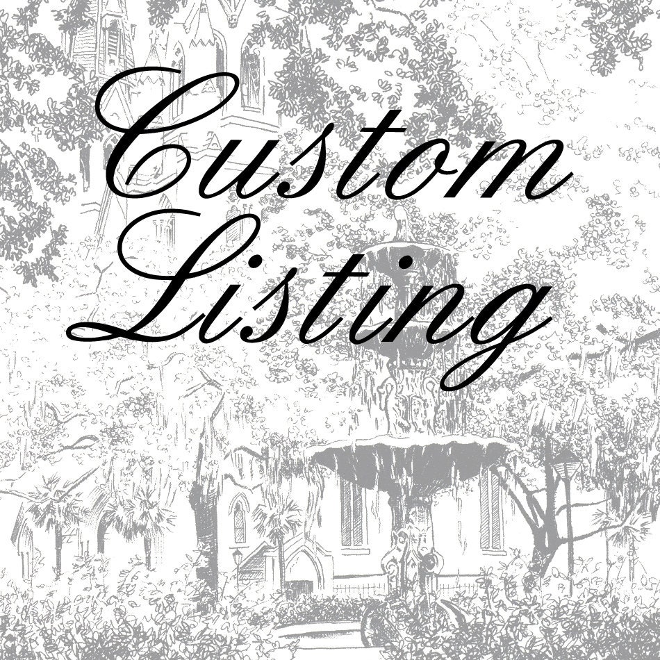 RESERVED FOR LINDSEY Savannah Live Oak Thumbprint Tree Wedding Guestbook Alternative Medium