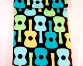 Diaper Bag Groovy Guitar Michael Miller Fabrics - Handmade