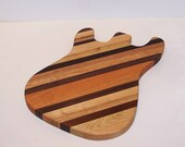 Guitar Wood Cutting Board