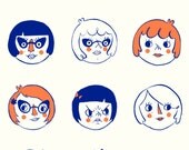 GIRLS GIRLS GIRLS Card