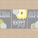 You are My Sunshine Nursery / Kids Room Giclée Art Prints, 3 Print Set, Custom match colors to your nursery/room, 8 x 10