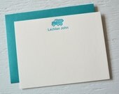 Children's stationery - set of 100 custom personalized cards - birthday gift, thank you cards