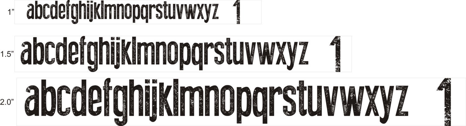 Sandpaper Letters in PRESS STYLE font for TreasuresBeads