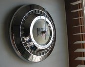 1956 Pontiac Hubcap Clock no.1660