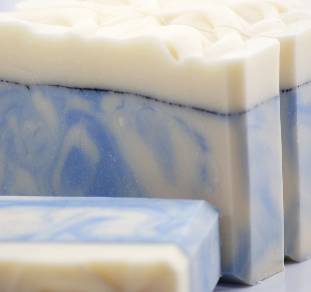 Snowfall Soap Handmade Cold Process, Vegan Friendly