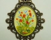 Original Miniature Oil Painting Dollhouse Art  OOAK by Sandie Coe
