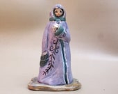 Handmade Lady One of a Kind Ceramic Goddess Art Sculpture Figurine