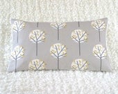 Moonlight Tree in Stone bolster cushion cover