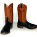 Two tone Boulet brand Cowboy boots size 9.5 E or womens size 11 wide width