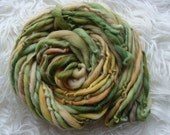 Handspun  Yarn - Thick and Thin - Camo
