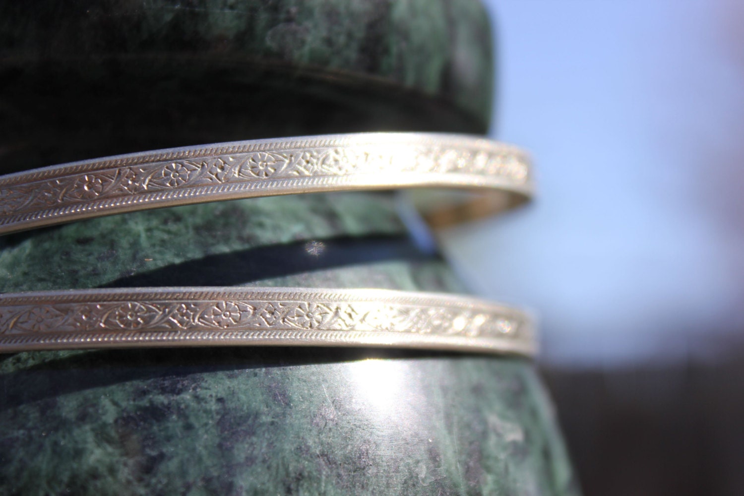 Sweet Silver Upper Arm Bracelet