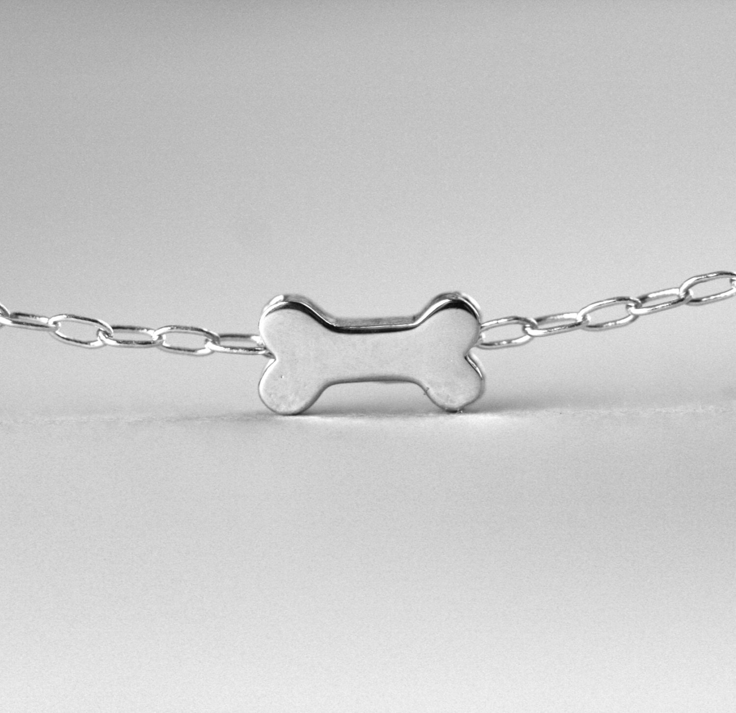 The Tiniest Bone Sterling Silver Necklace
