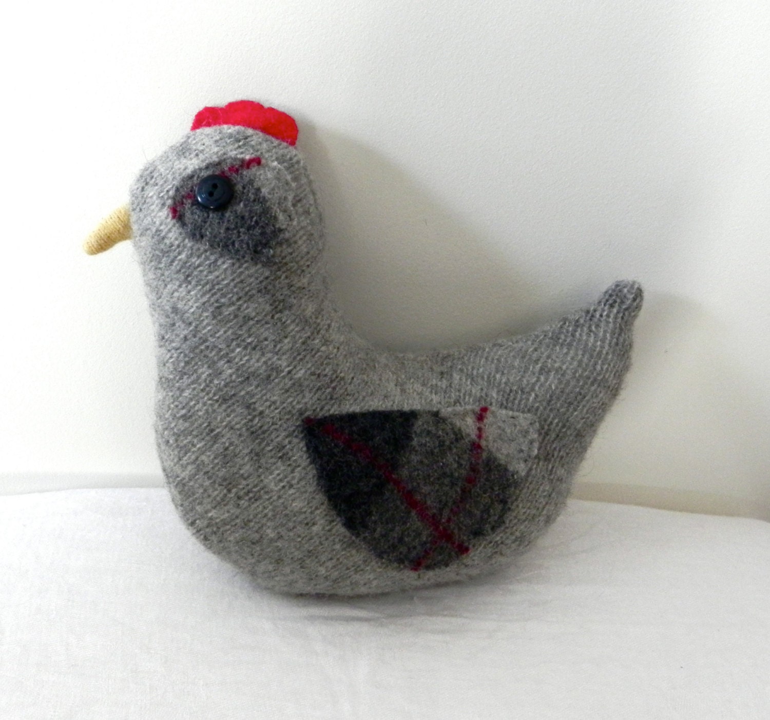 Grey  Farm Hen