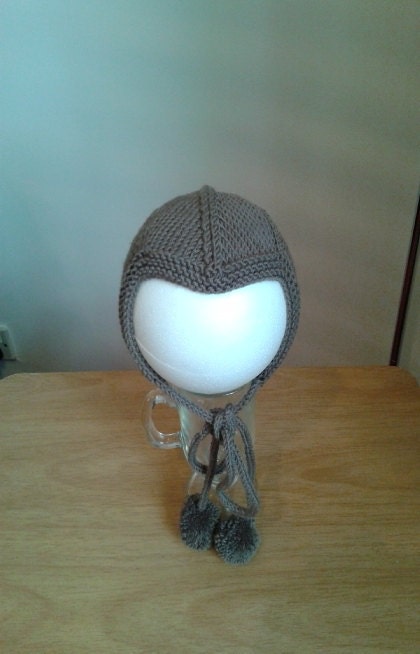 Baby Aviator Hat --- Photography Prop