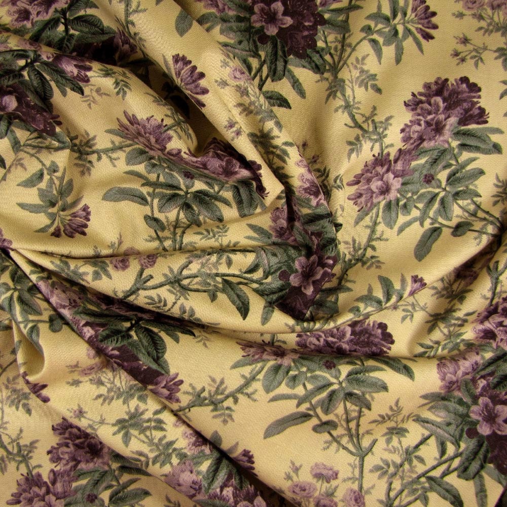 Windham Fabrics Hannah Wallis Purple Floral
