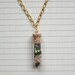 Terrarium Necklace with Moss inside Vial - Miniature