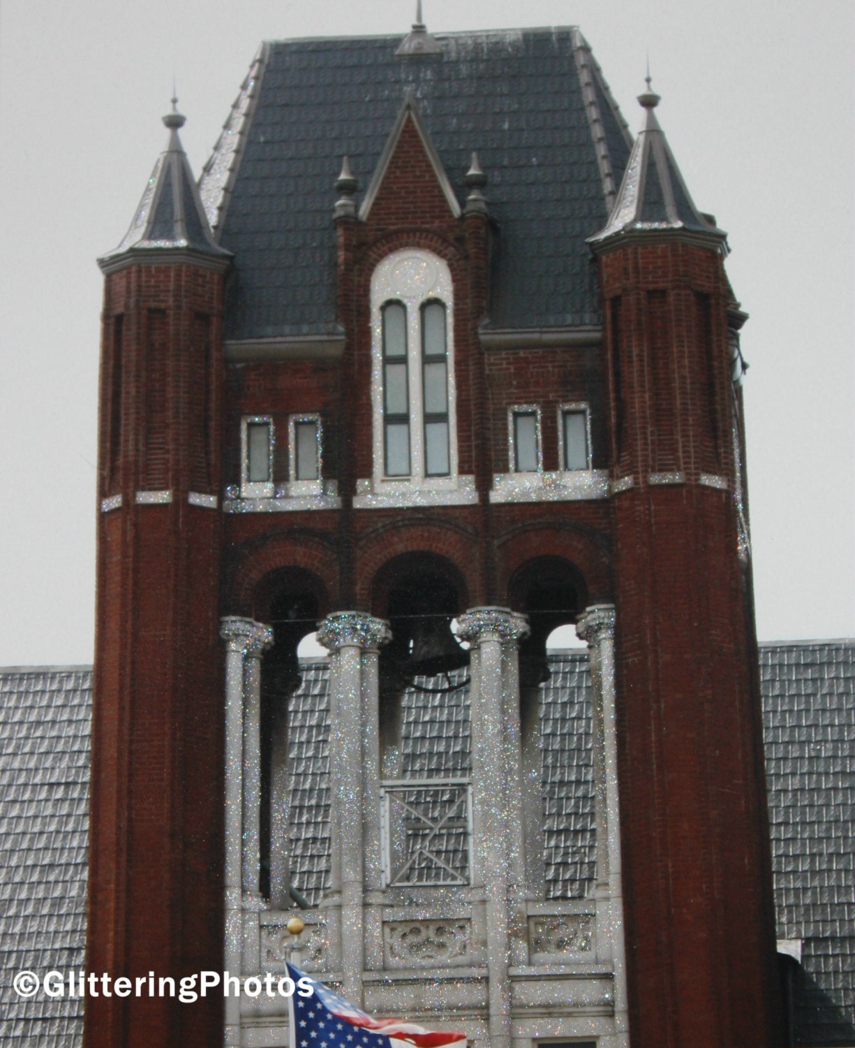 Bell Tower Courthouse Bardstown Kentucky Fine Art Photography Print Glossy OOAK