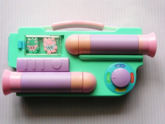 80s Vintage Kawaii Videocamera Pencilcase