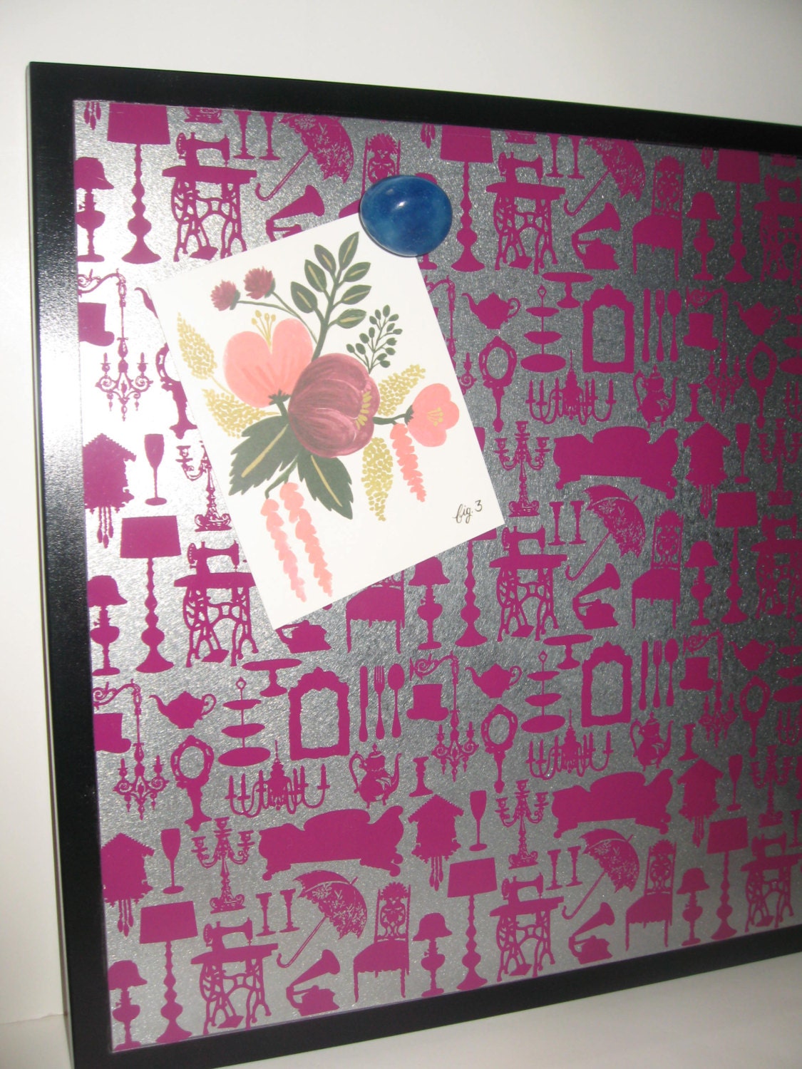 Needful Things .. Magnetic Dry Erase Steel Memo Board // housewarming gift // home decor // wall organization // office wall art // messages