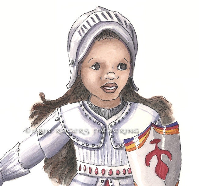 Joan of Arc 8x10 Art Print