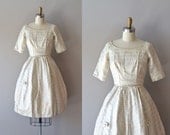 1950s dress / vintage 50s dress / Bryter Layter dress