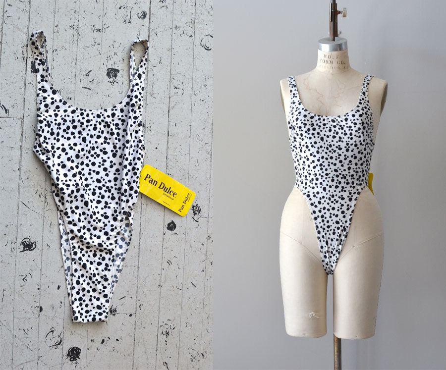 vintage 1980s swimsuit / 1980s bathing suit / Only in Rio swimsuit