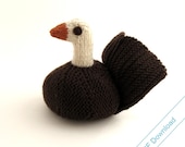 Knitted Toy Turkey Pattern PDF. Knit Your Own Bird.