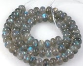 ON SALE ON Sale Flashy Madagascar Labradorite 8.5mm rondelle beads -  8 inch strand