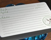 Kitchen Stamp Personalized Recipe Cards