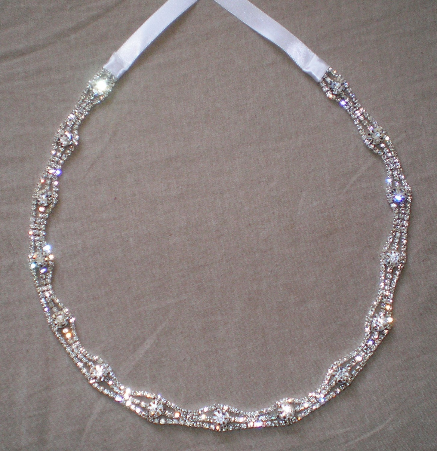 Bridal Rhinestone Headband, Bridal Hair Accessories, Rhinestone Headband, Rhinestone Accessories, Wedding Hair Accessories