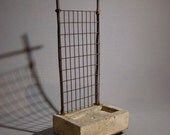 JEWELRY DISPLAY RACK - Display Stand of Concrete and Iron