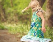 Girls Rose Dress