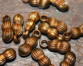 Peanut Charms, Plastic Peanuts, Nuts, Shells, Baseball Theme, Little Peanut, Resin Charms, 10 Pieces