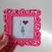i heart cats . finished and framed cross stitch